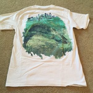 Salt life T-shirt. Size S